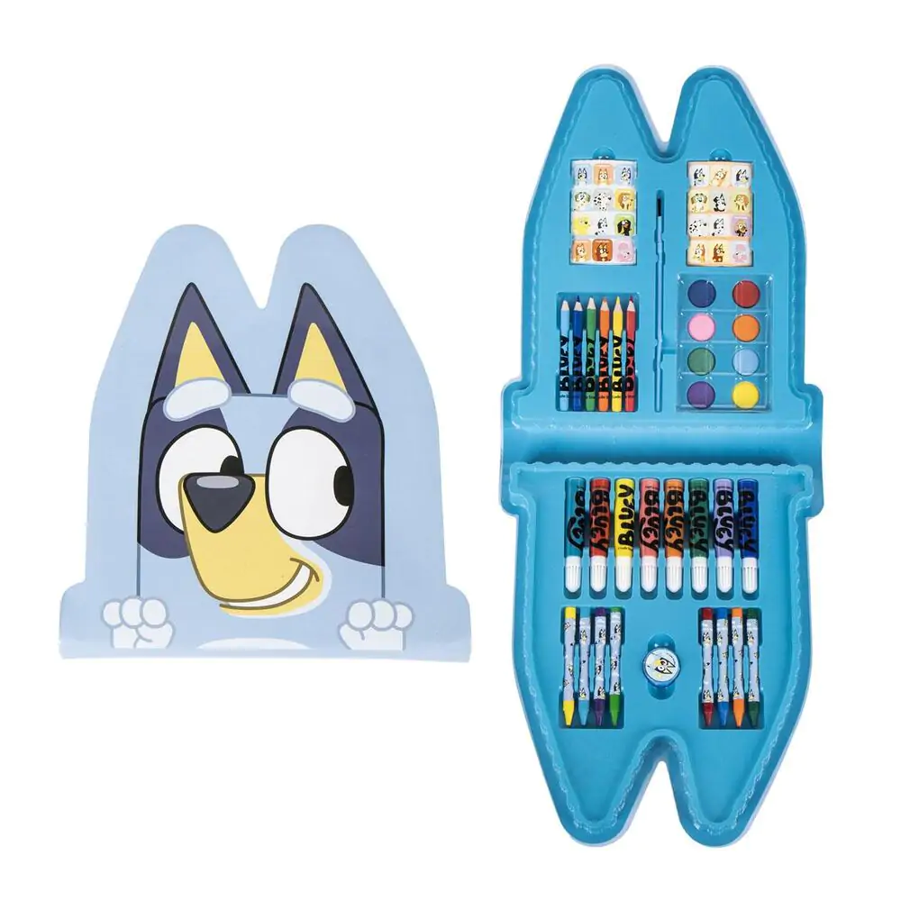 Bluey Malen Schreibwaren Set Produktfoto