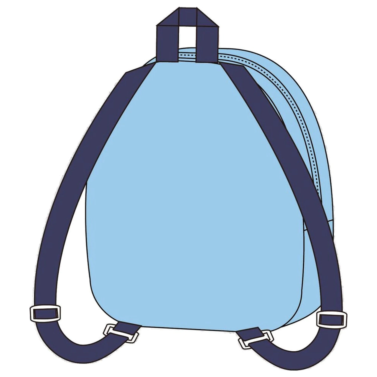 Bluey Rucksack 22cm Produktfoto