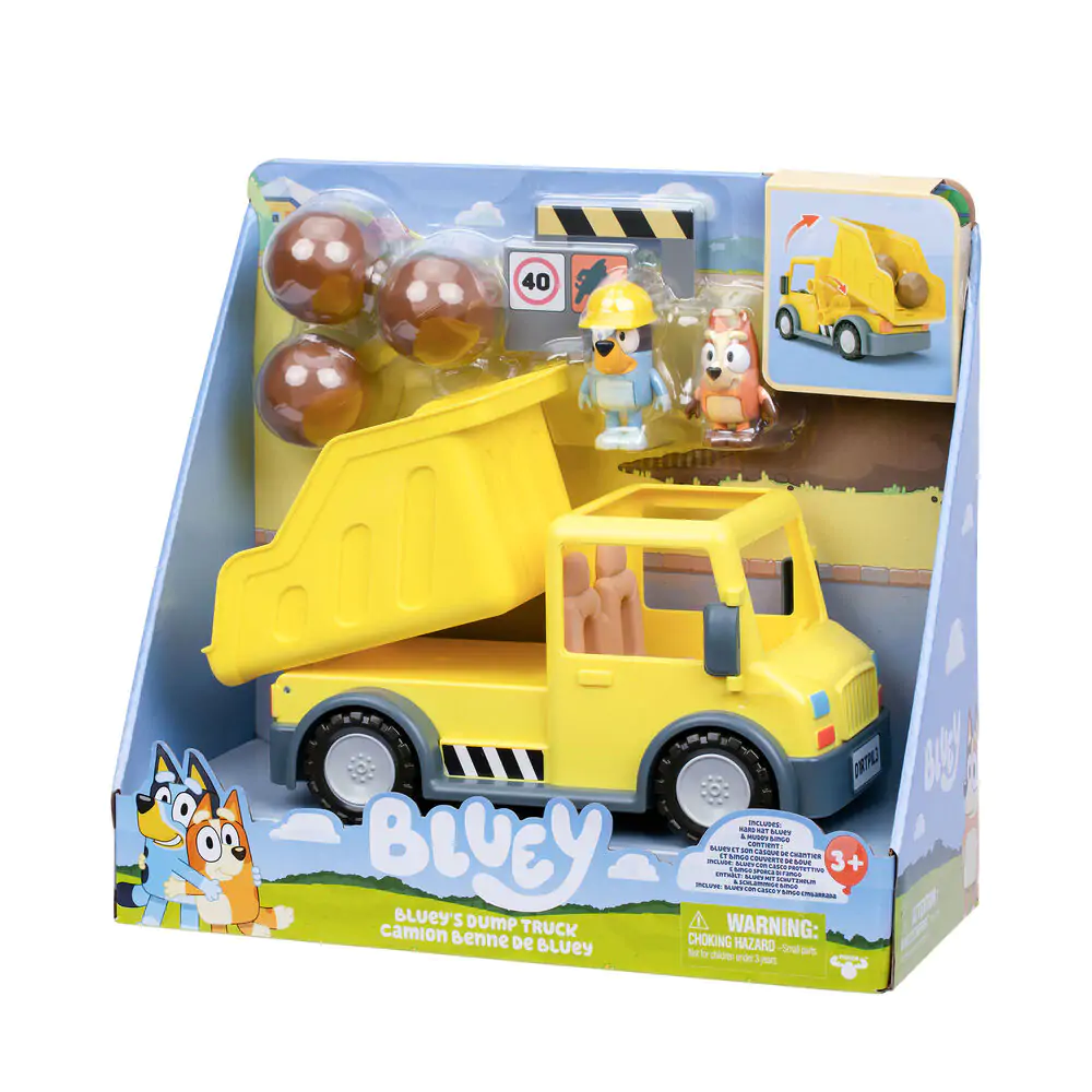 Bluey Lkw- und Figurenpackung Produktfoto