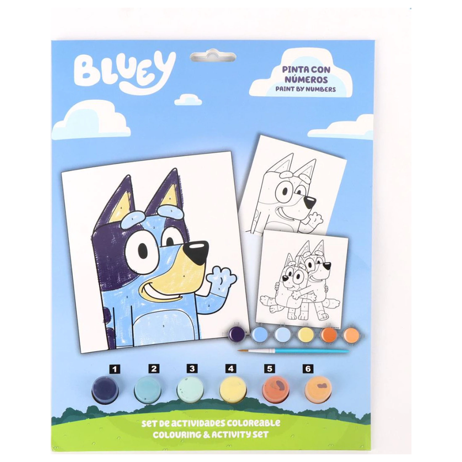 Bluey To Wave Malset Produktfoto