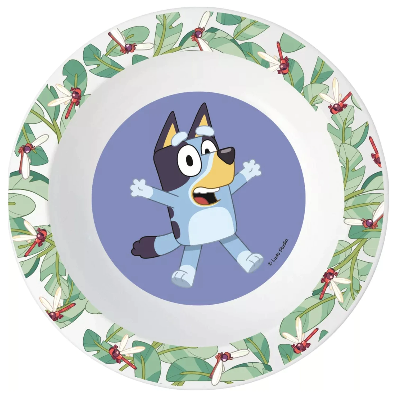 Bluey Tropical mikro tiefer Teller 16 cm Produktfoto