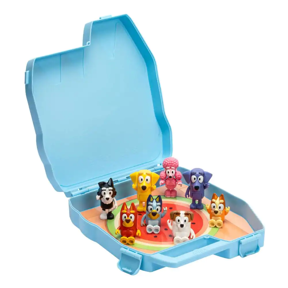 Bluey Spielset Ultimate Play & Go Collector Case Produktfoto