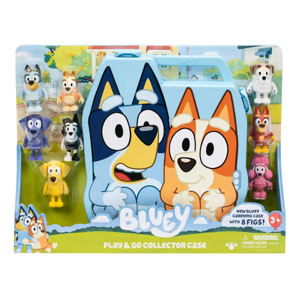 Bluey Spielset Ultimate Play & Go Collector Case Produktfoto