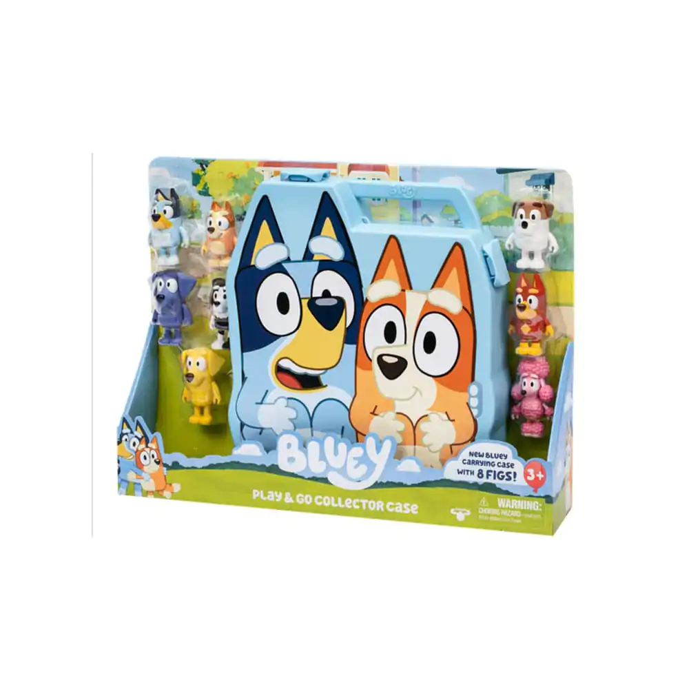 Bluey Spielset Ultimate Play & Go Collector Case Produktfoto