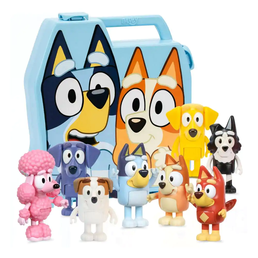 Bluey Spielset Ultimate Play & Go Collector Case Produktfoto