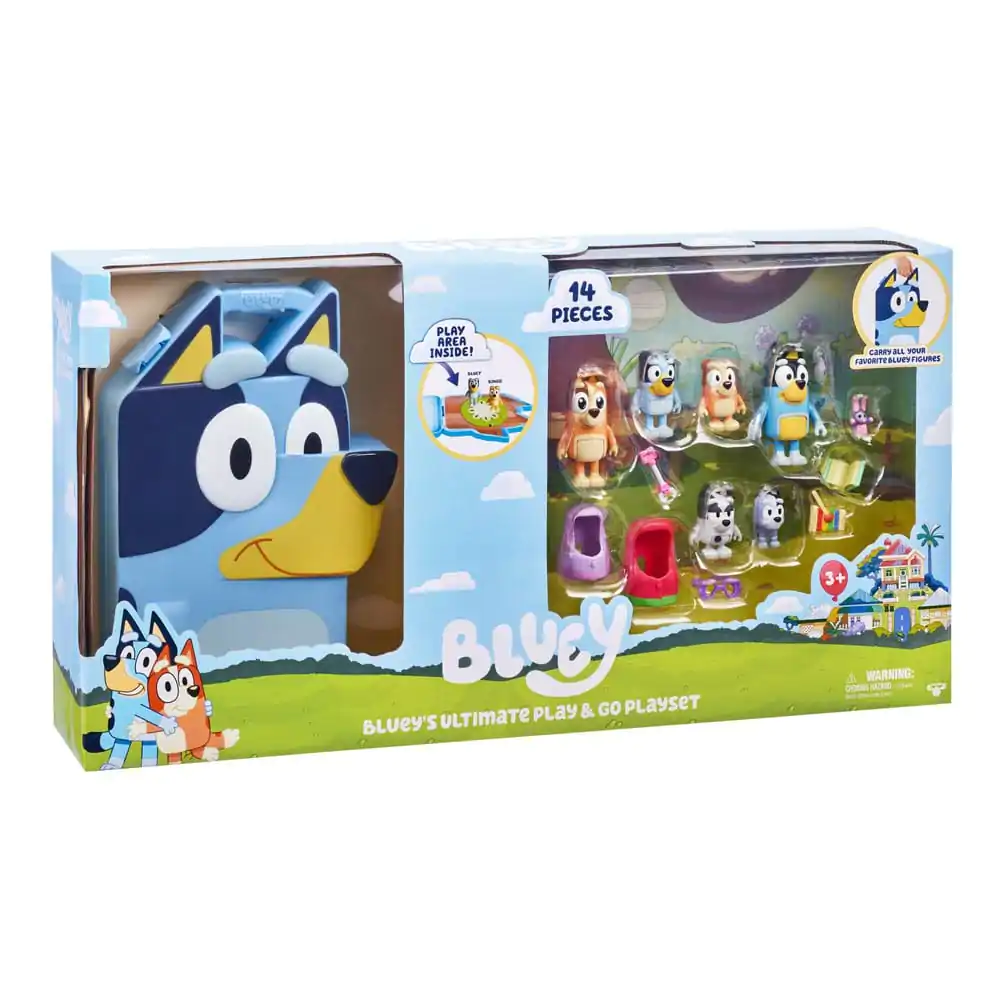 Bluey Spielset Ultimate Play &amp; Go Produktfoto