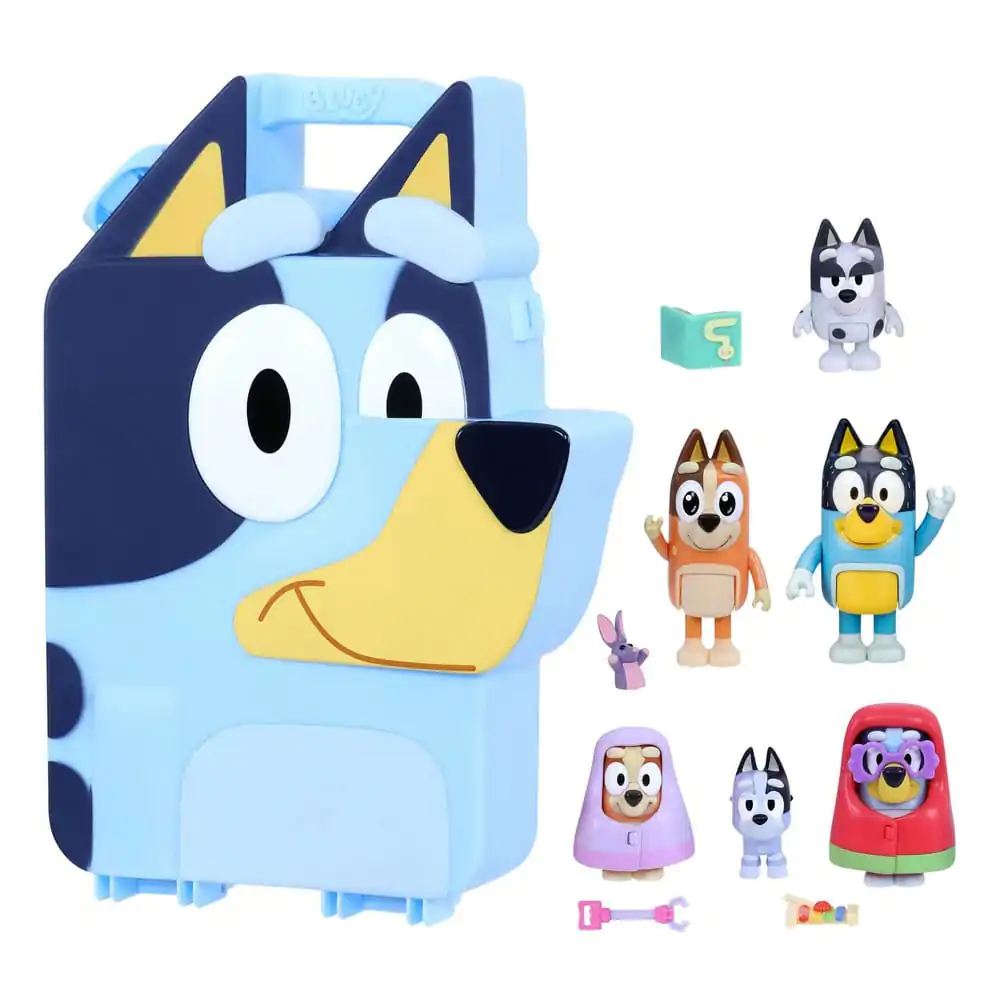 Bluey Spielset Ultimate Play &amp; Go Produktfoto