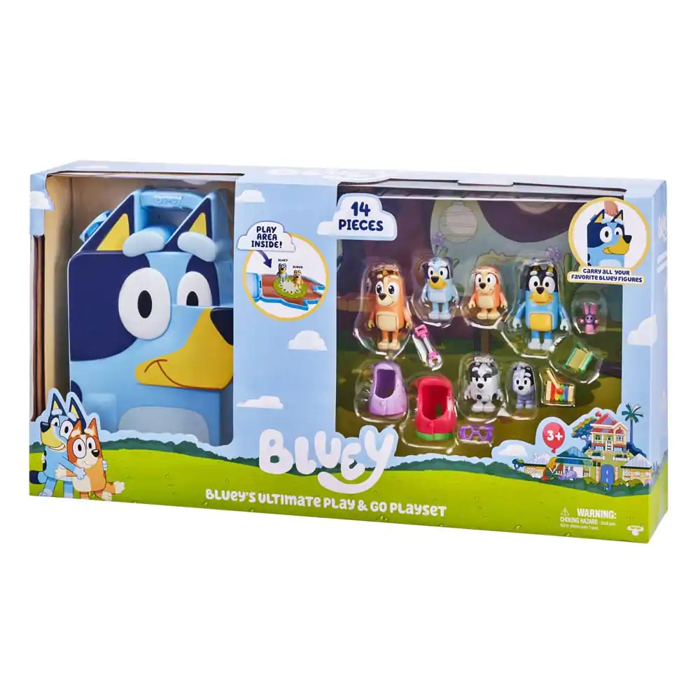 Bluey Spielset Ultimate Play &amp; Go Produktfoto
