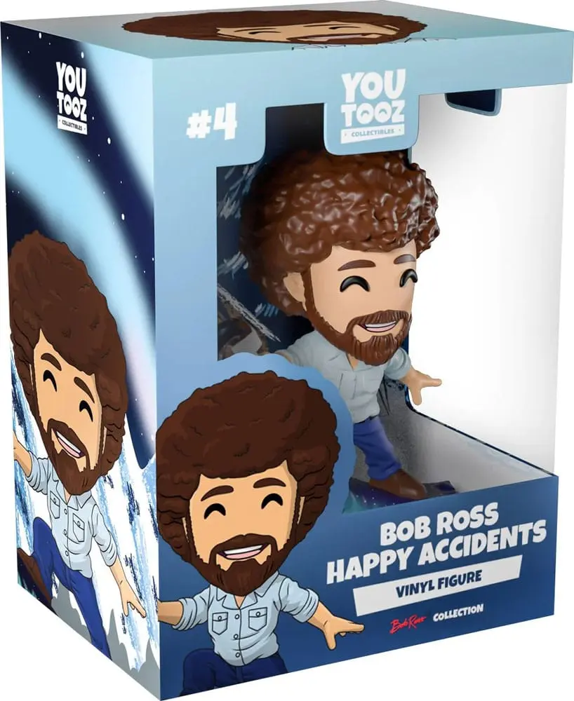 Bob Ross Vinyl Figur Bob Ross Happy Accidents 12 cm termékfotó