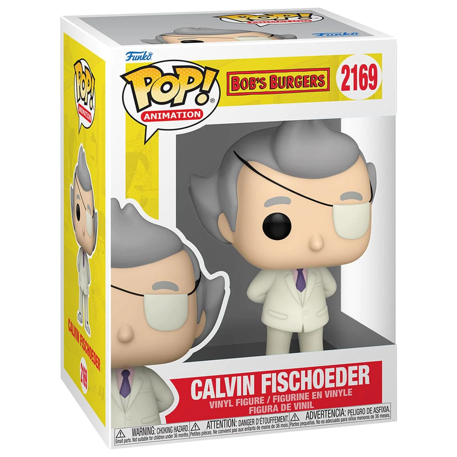 Bob's Burgers Funko POP!TV Vinyl Figur Calvin Fischoeder 9 cm Produktfoto