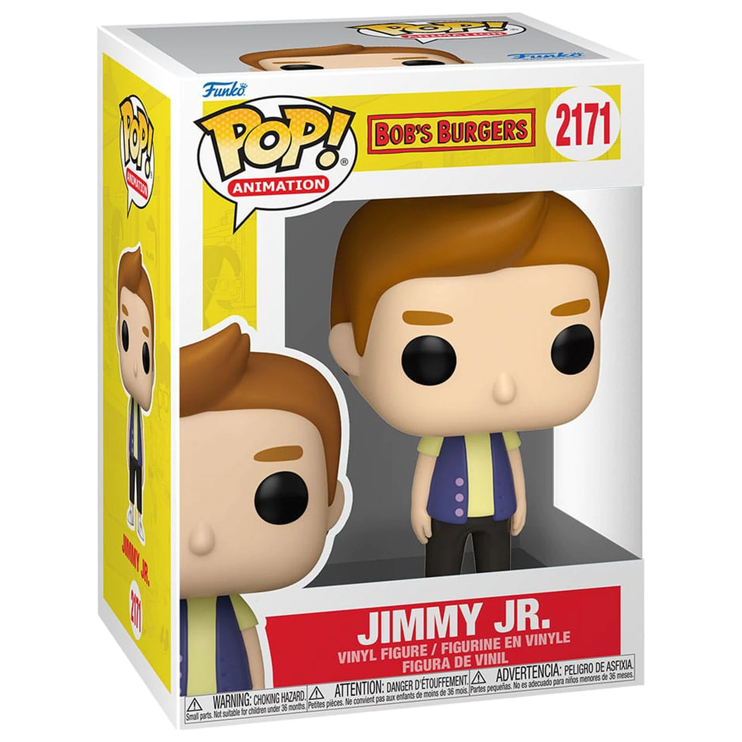 Bob's Burgers Funko POP!TV Vinyl Figur Jimmy Jr. 9 cm Produktfoto