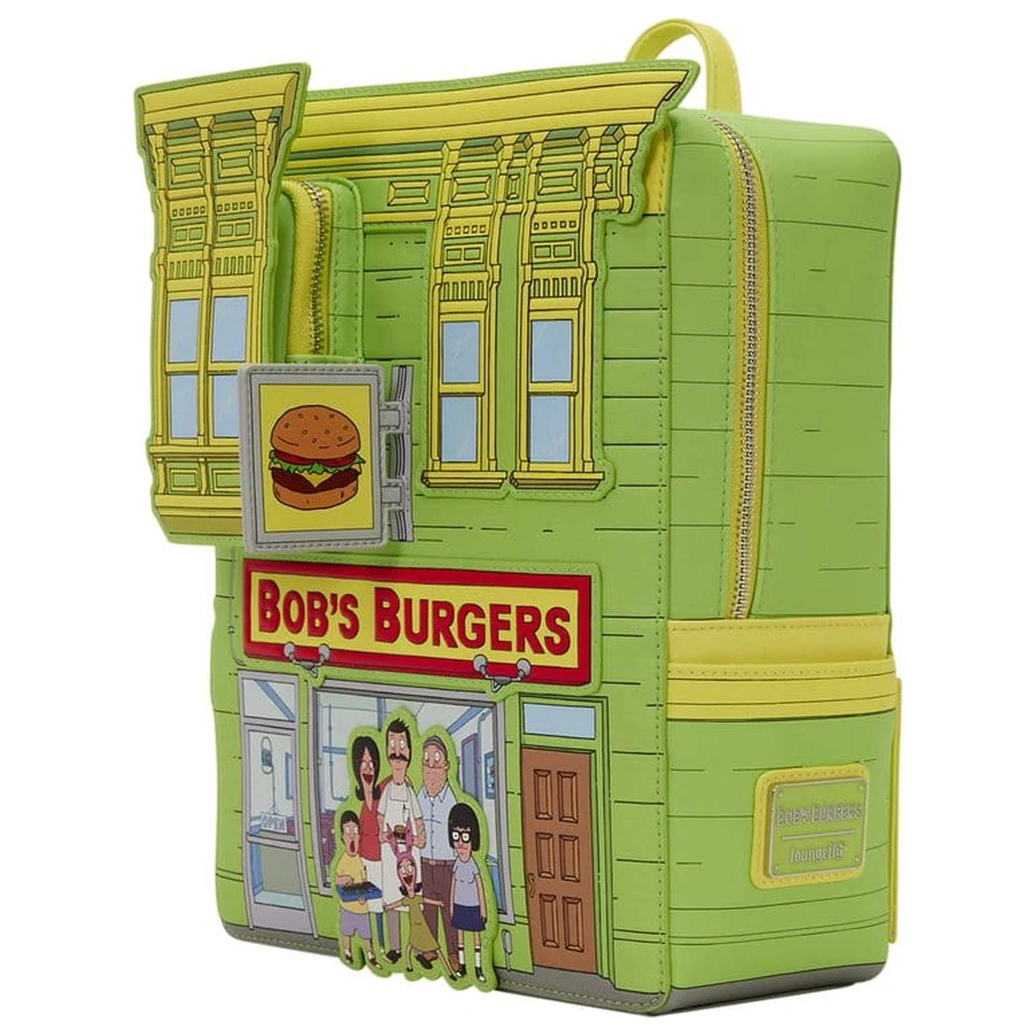 Bob's Burgers by Loungefly Crossbody Tasche mit Münzbeutel Restaurant Produktfoto