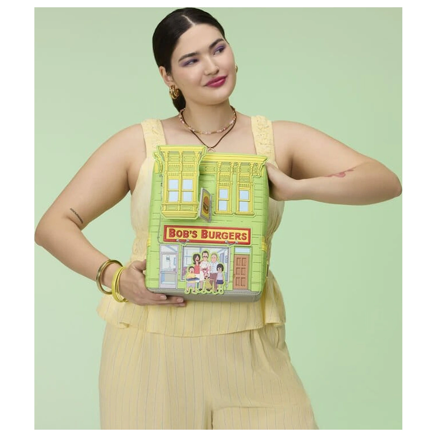 Bob's Burgers by Loungefly Crossbody Tasche mit Münzbeutel Restaurant Produktfoto