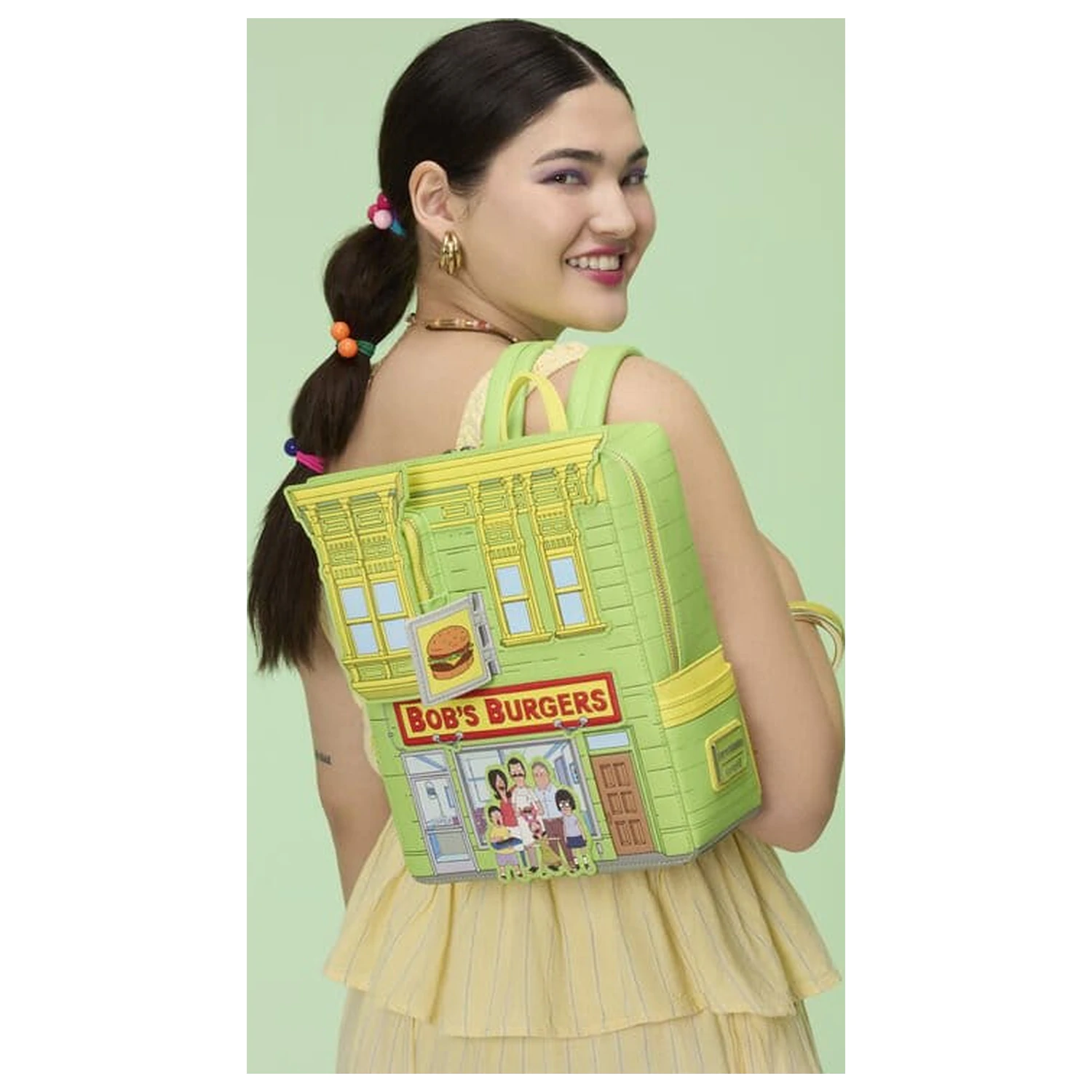 Bob's Burgers by Loungefly Crossbody Tasche mit Münzbeutel Restaurant Produktfoto