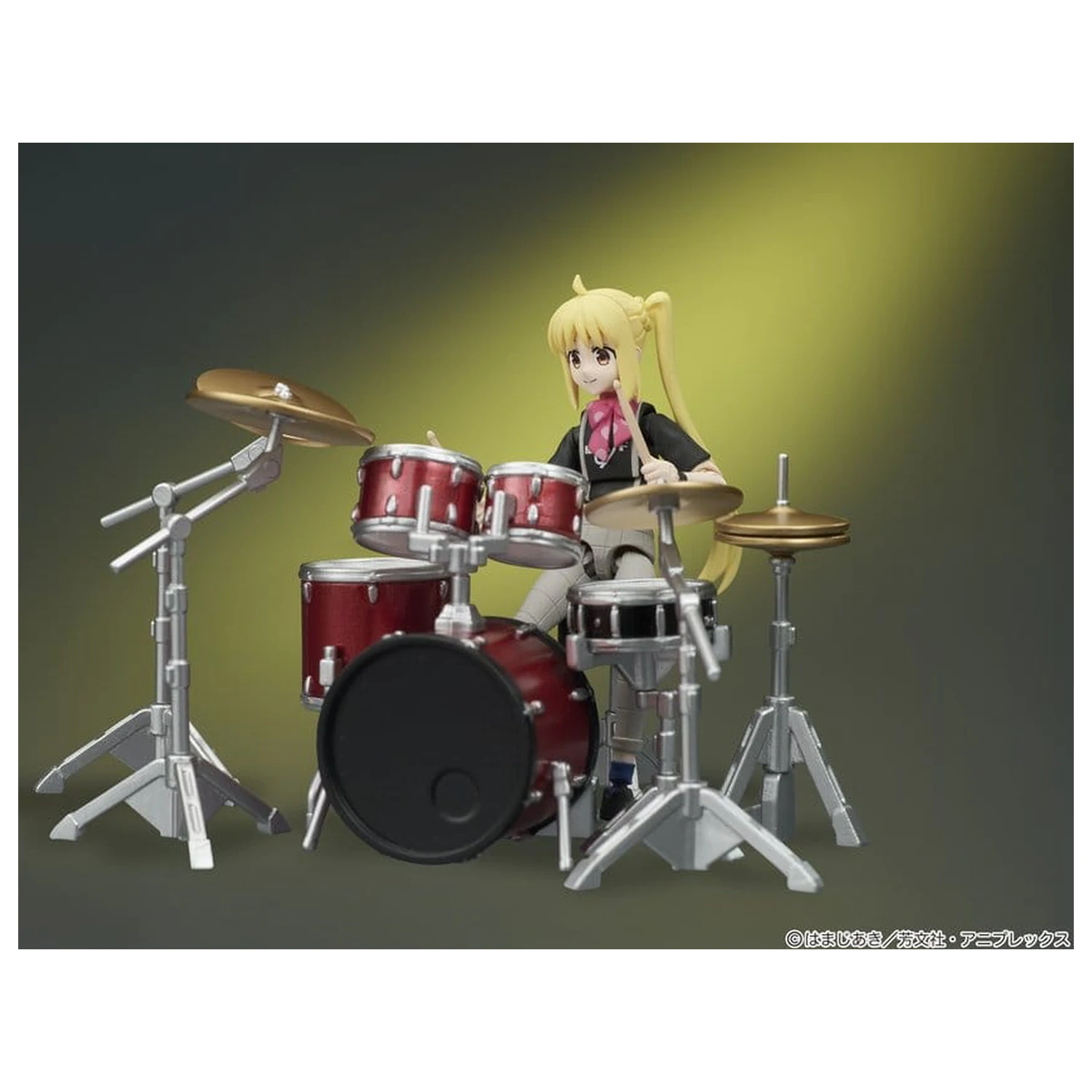 Bocchi the Rock! DIGACTION Actionfigur 1/24 Nijika Ijichi 8 cm Produktfoto