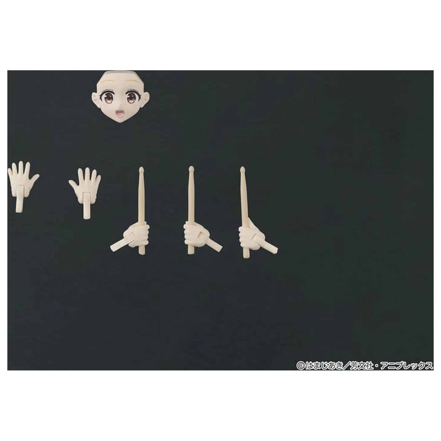 Bocchi the Rock! DIGACTION Actionfigur 1/24 Nijika Ijichi 8 cm Produktfoto