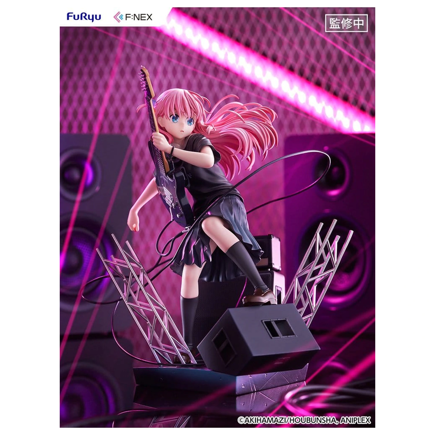 Bocchi the Rock! F:NEX PVC Figur 1/7 Hitori Gotoh Live Ver. 24 cm Produktfoto