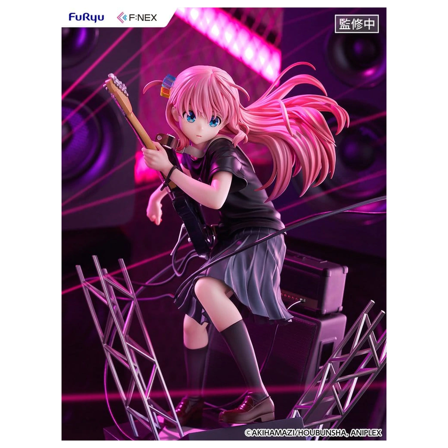Bocchi the Rock! F:NEX PVC Figur 1/7 Hitori Gotoh Live Ver. 24 cm Produktfoto