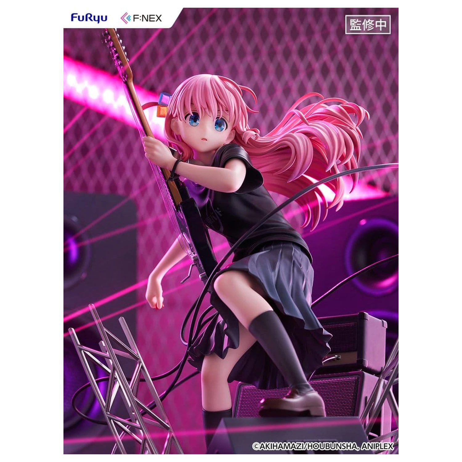 Bocchi the Rock! F:NEX PVC Figur 1/7 Hitori Gotoh Live Ver. 24 cm Produktfoto