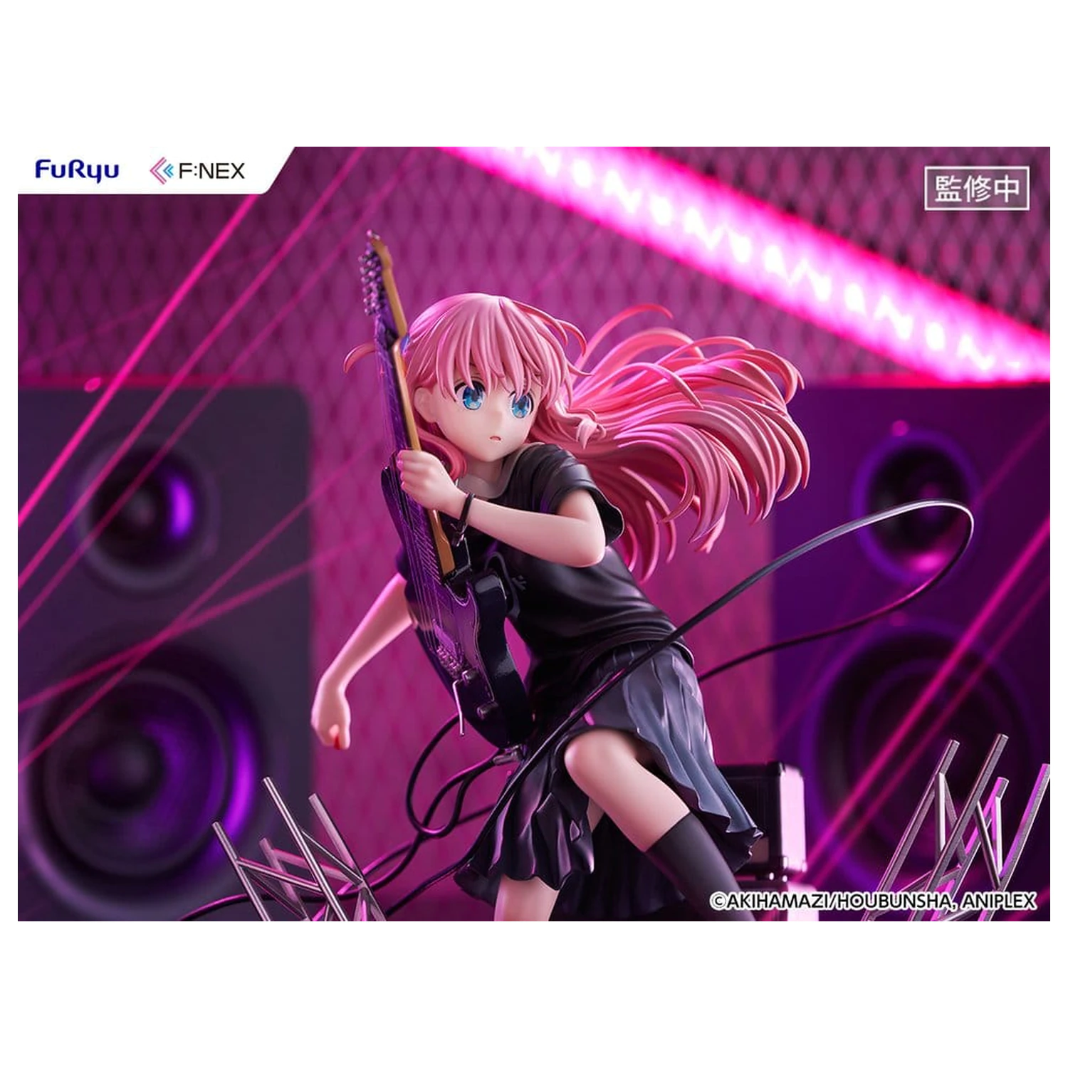 Bocchi the Rock! F:NEX PVC Figur 1/7 Hitori Gotoh Live Ver. 24 cm Produktfoto