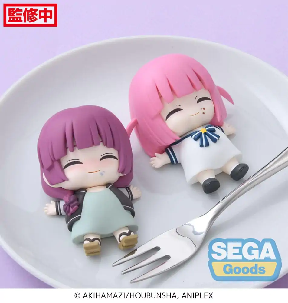 Bocchi the Rock! Mini Figuren 2er-Pack Kikuri Hiroi &amp; Futari Goto 6 cm Produktfoto