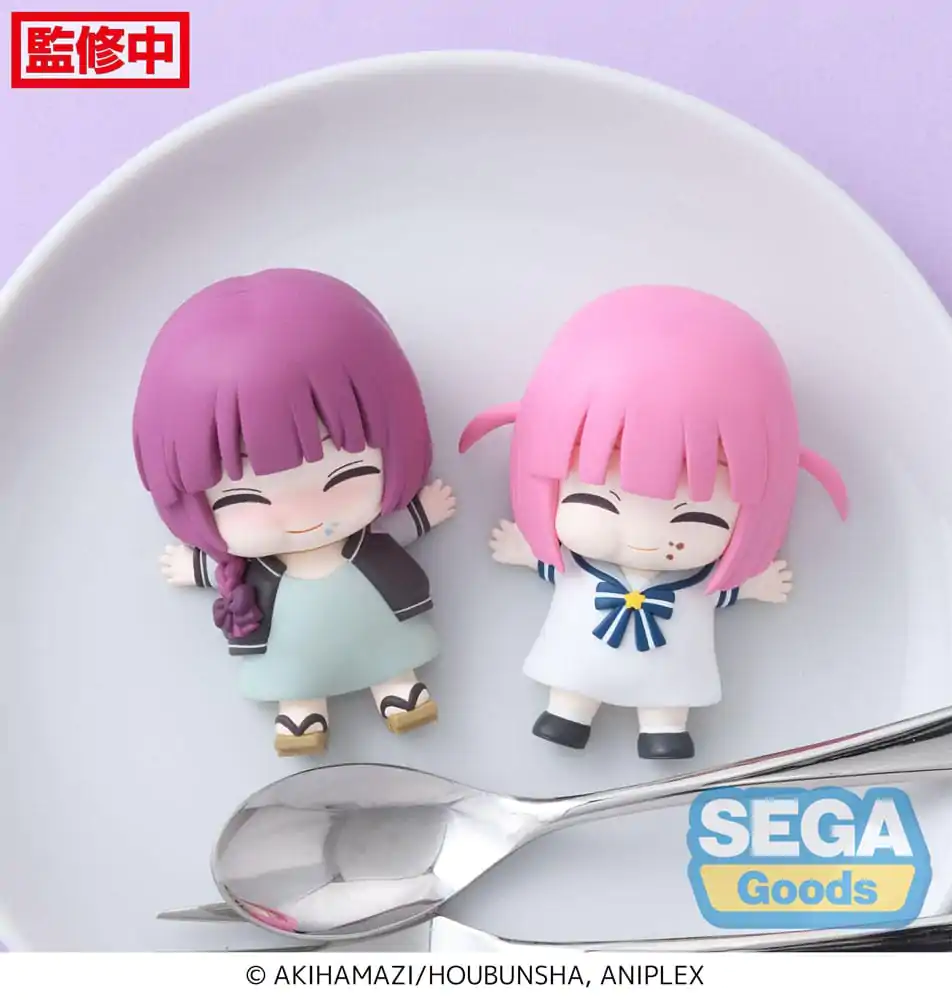 Bocchi the Rock! Mini Figuren 2er-Pack Kikuri Hiroi &amp; Futari Goto 6 cm Produktfoto