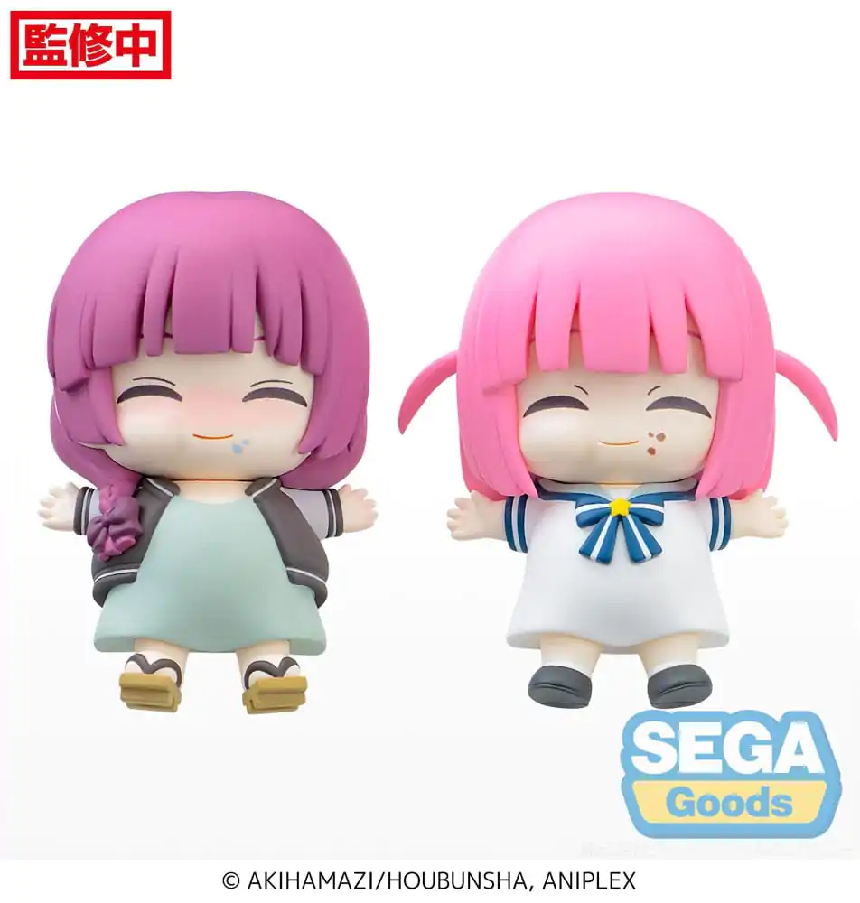 Bocchi the Rock! Mini Figuren 2er-Pack Kikuri Hiroi &amp; Futari Goto 6 cm Produktfoto