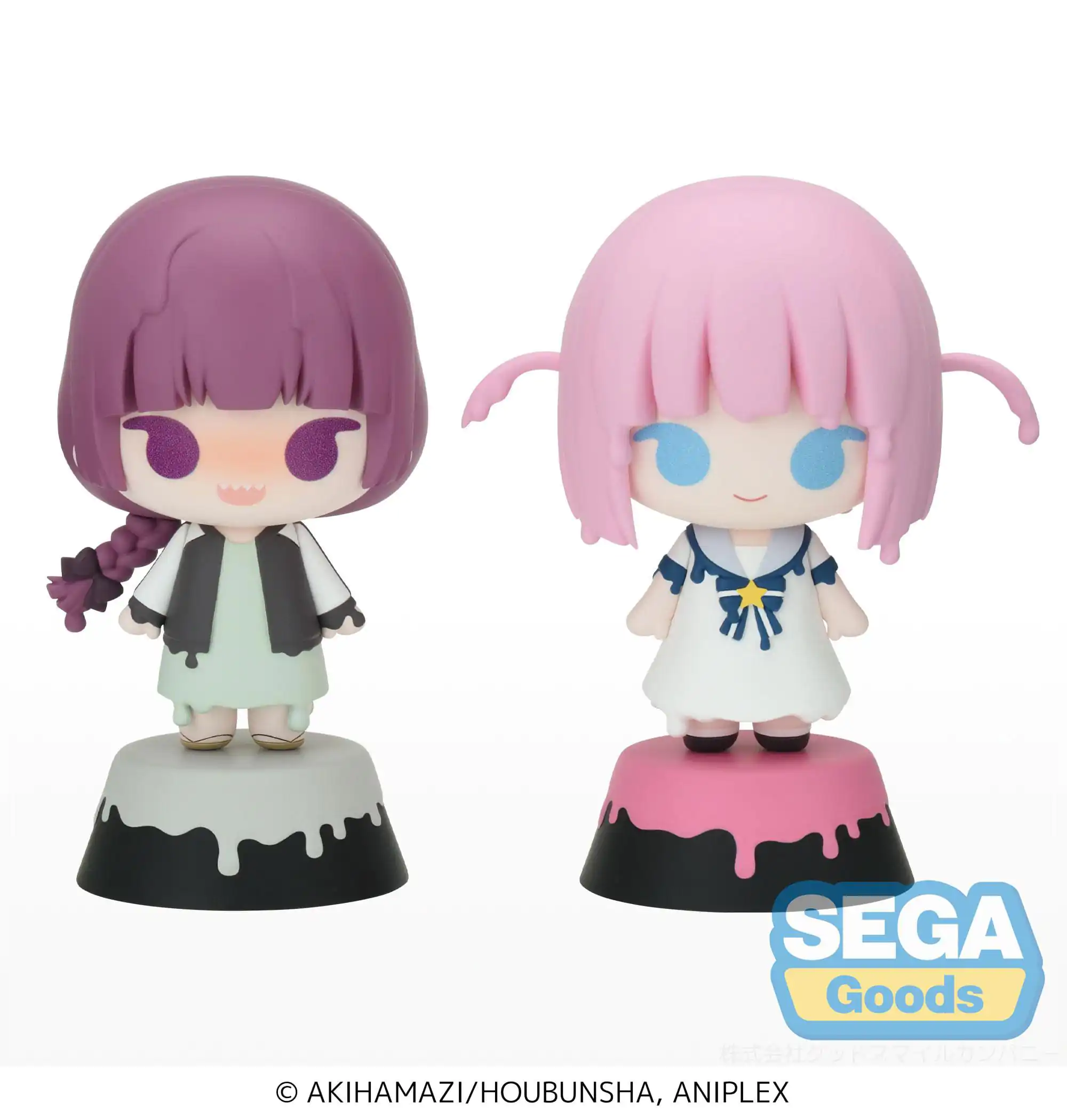 Bocchi the Rock! Mini Figuren 2er-Pack Vol. 4 Kikuri Hiroi &amp; Futari Goto 7 cm Produktfoto
