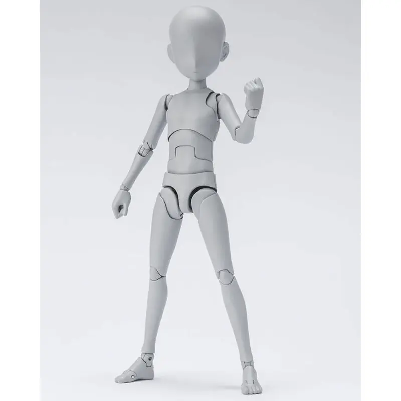S.H. Figuarts Actionfigur Body Kun Ken Sugimori Edition DX Set (Gray Color Ver.) 13 cm Produktfoto