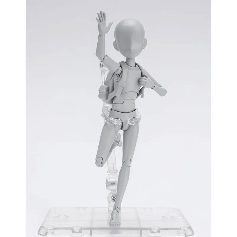 S.H. Figuarts Actionfigur Body Kun Ken Sugimori Edition DX Set (Gray Color Ver.) 13 cm Produktfoto