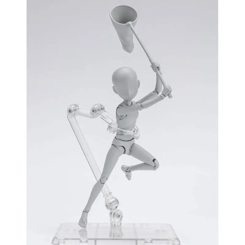 S.H. Figuarts Actionfigur Body Kun Ken Sugimori Edition DX Set (Gray Color Ver.) 13 cm Produktfoto