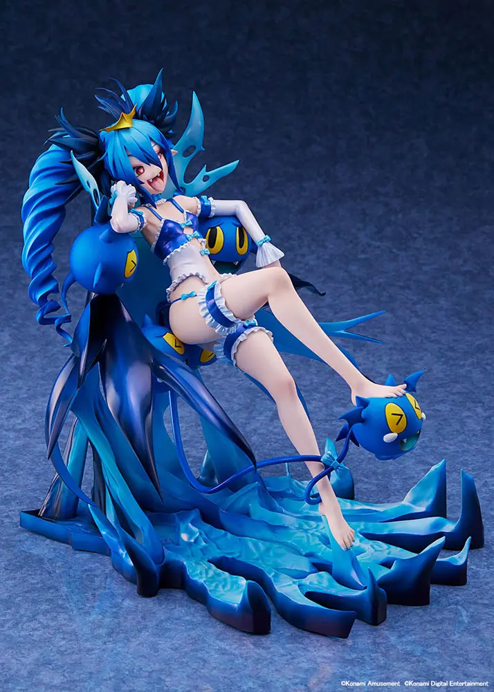 Bombergirl PVC Statue 1/7 Aqua Lewysia Aquablue Vampire Negligee Ver. 25 cm termékfotó