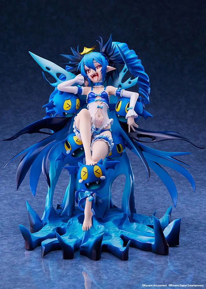 Bombergirl PVC Statue 1/7 Aqua Lewysia Aquablue Vampire Negligee Ver. 25 cm termékfotó