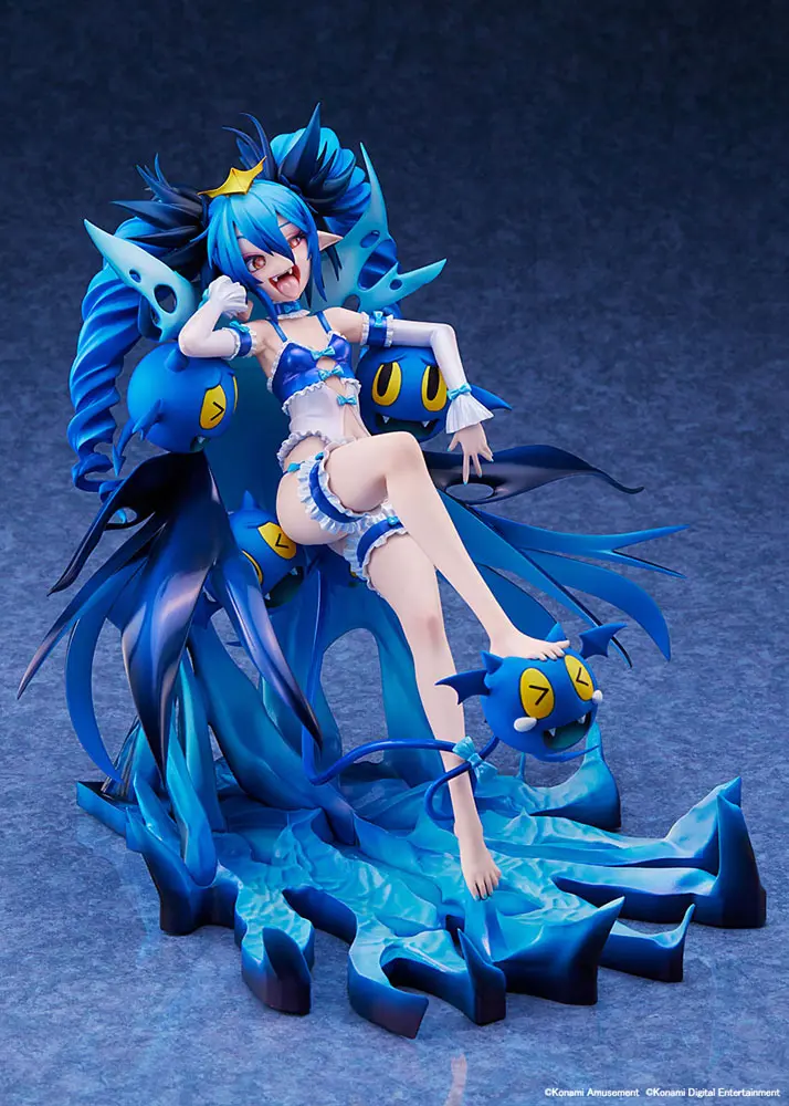 Bombergirl PVC Statue 1/7 Aqua Lewysia Aquablue Vampire Negligee Ver. 25 cm termékfotó