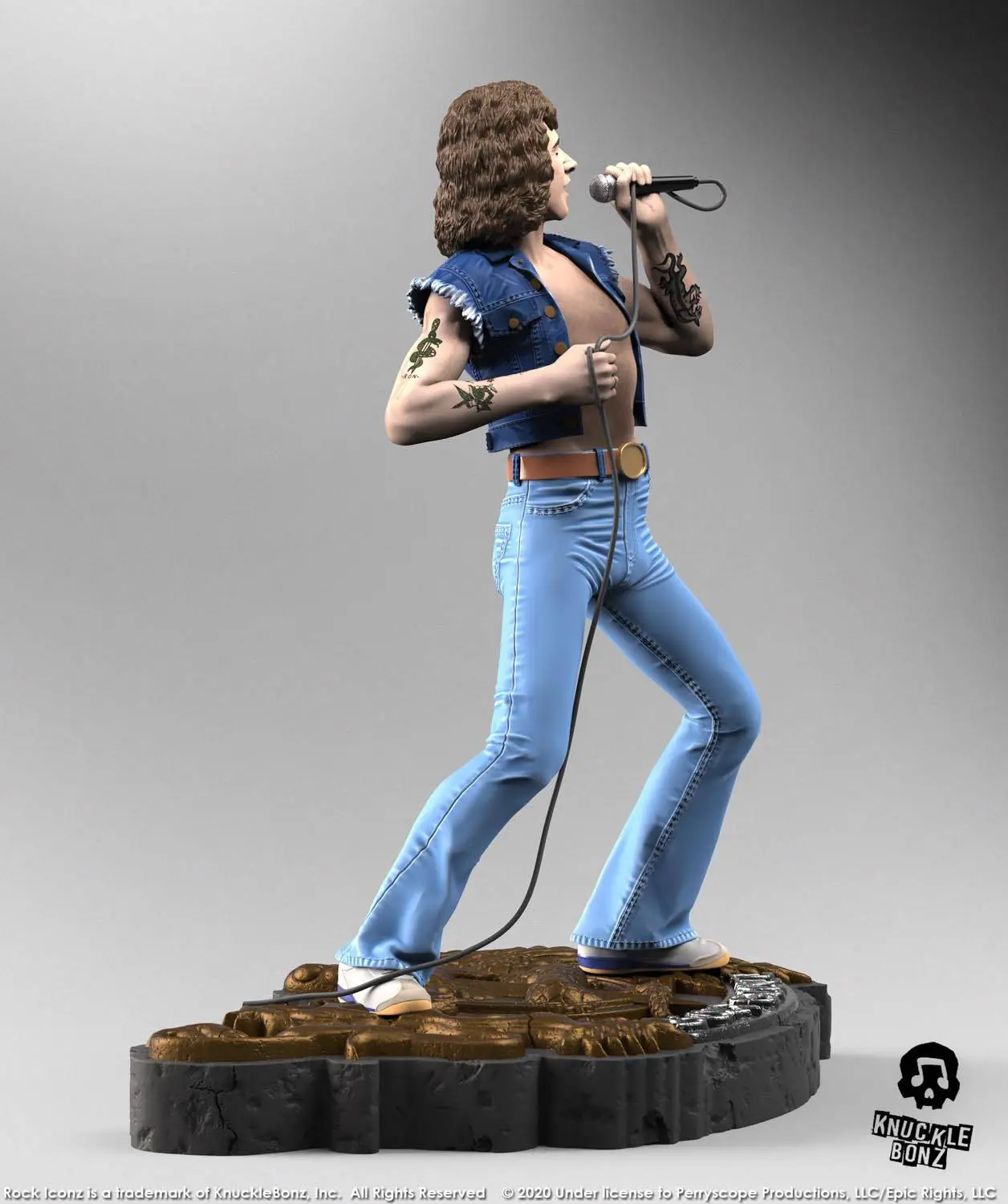 Bon Scott Rock Iconz Statue Bon Scott Limited Edition 22 cm Produktfoto