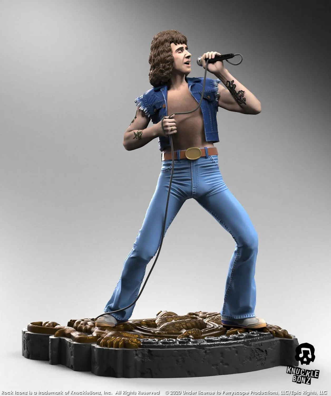 Bon Scott Rock Iconz Statue Bon Scott Limited Edition 22 cm Produktfoto