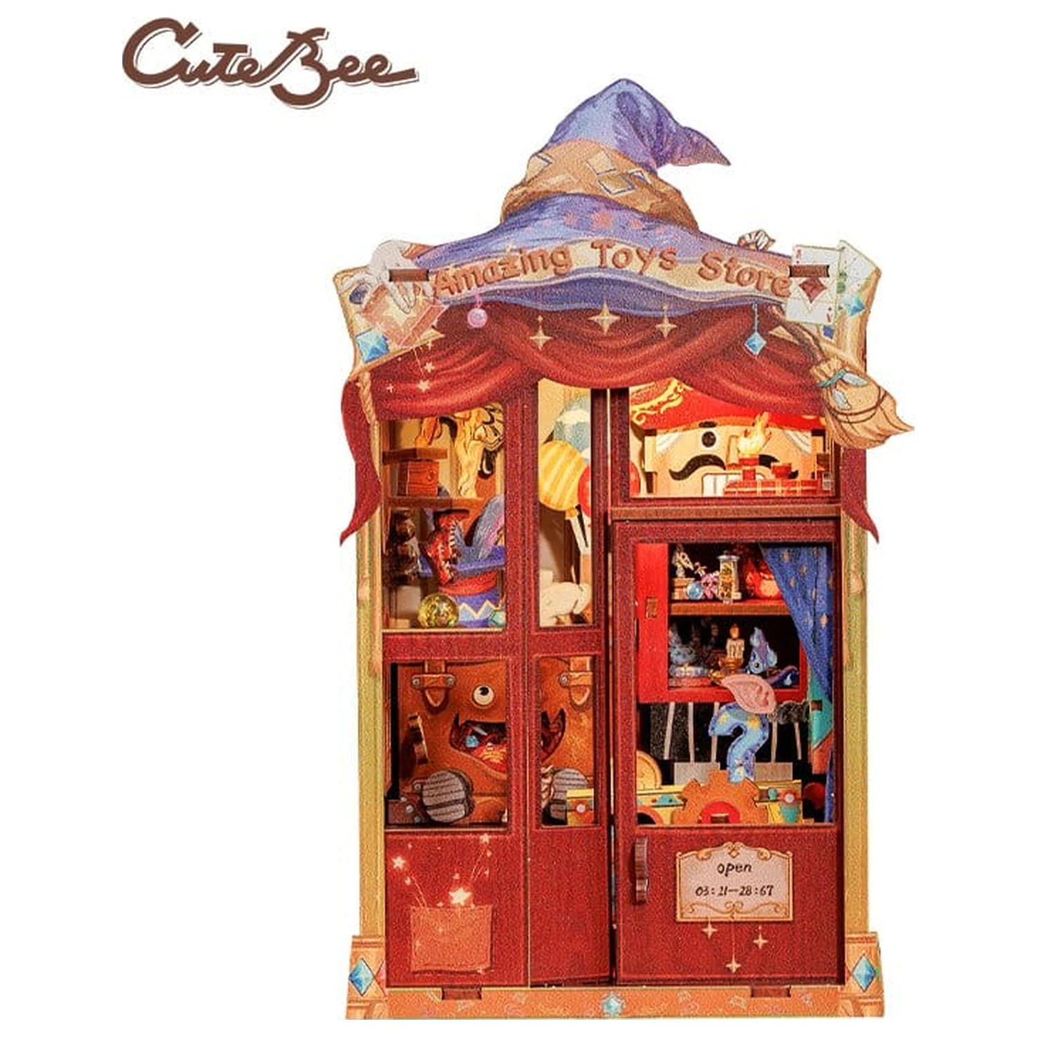 Book Nook Amazing Toy Store 17 x 12 cm Produktfoto