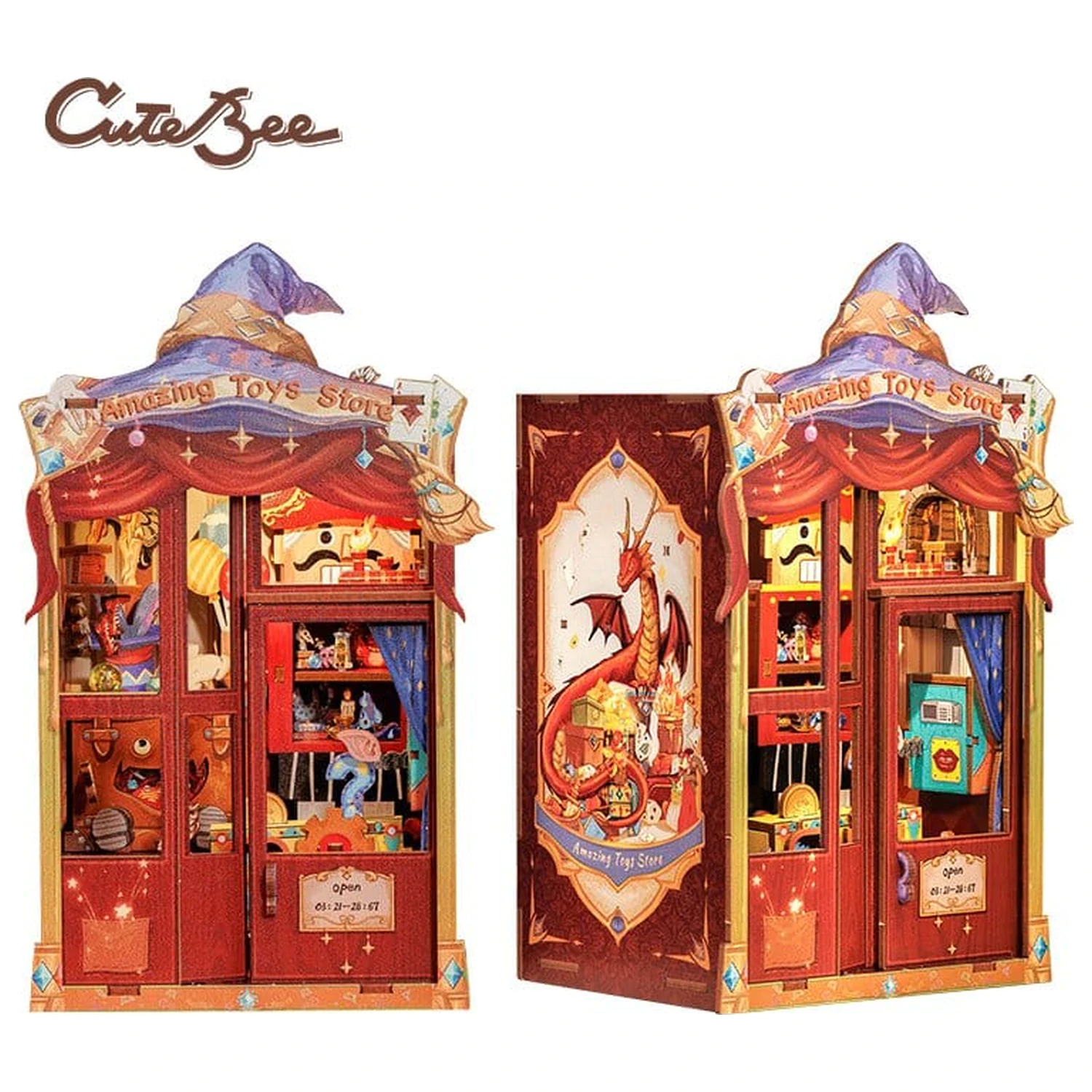 Book Nook Amazing Toy Store 17 x 12 cm Produktfoto