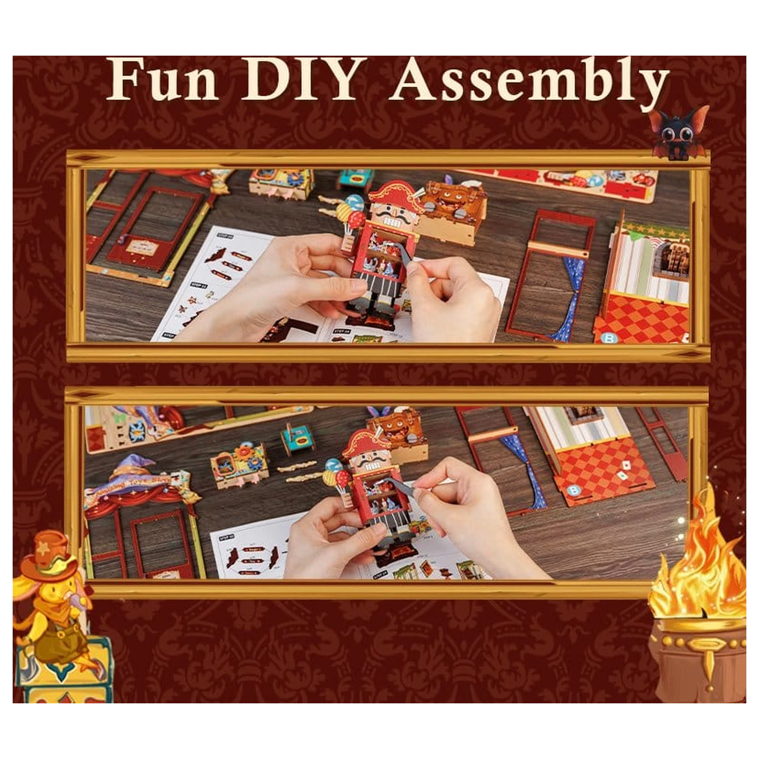 Book Nook Amazing Toy Store 17 x 12 cm Produktfoto