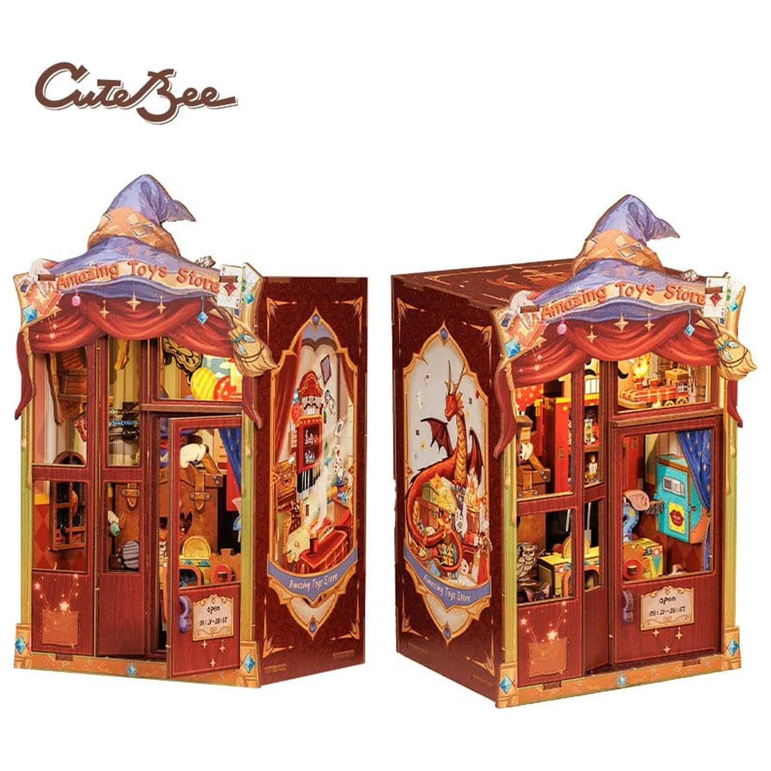 Book Nook Amazing Toy Store 17 x 12 cm Produktfoto