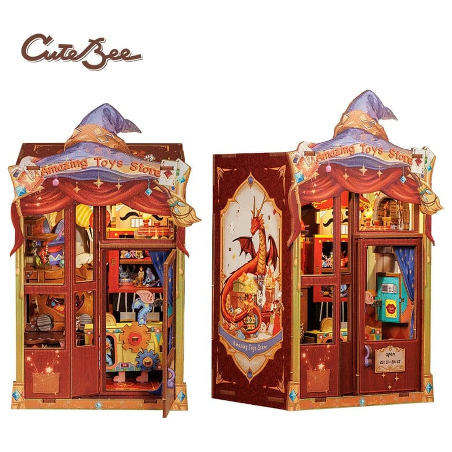 Book Nook Amazing Toy Store 17 x 12 cm Produktfoto