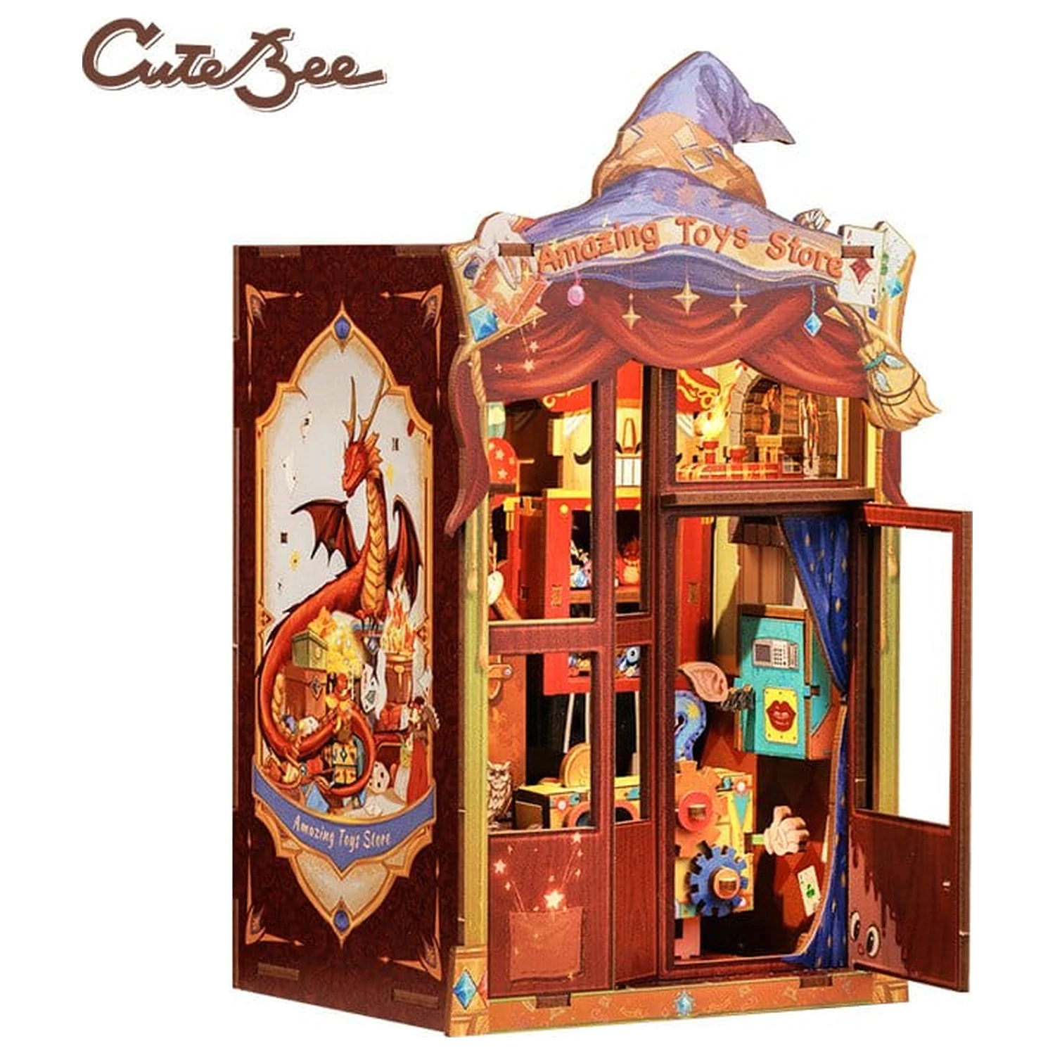 Book Nook Amazing Toy Store 17 x 12 cm Produktfoto