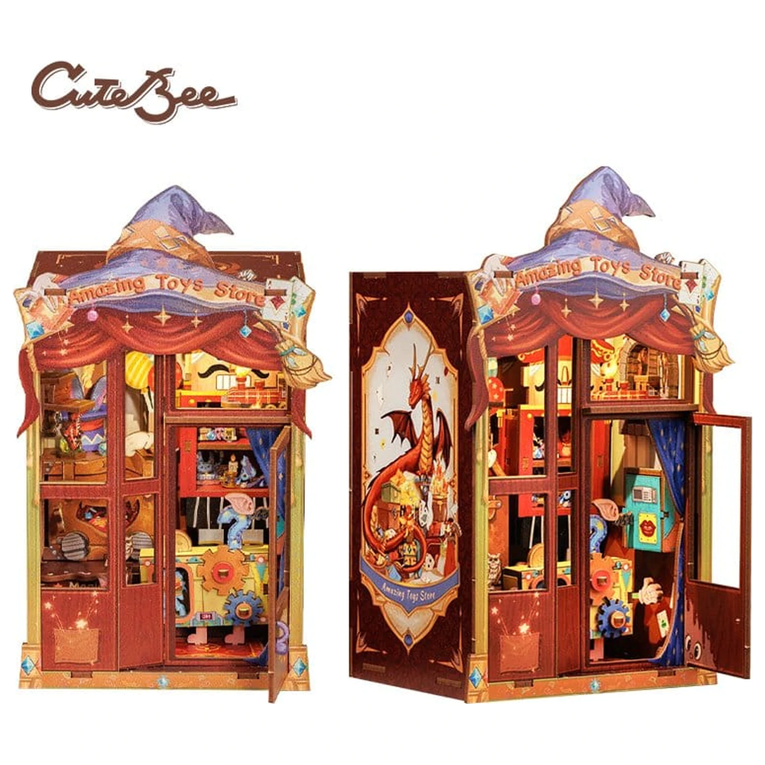 Book Nook Amazing Toy Store 17 x 12 cm Produktfoto