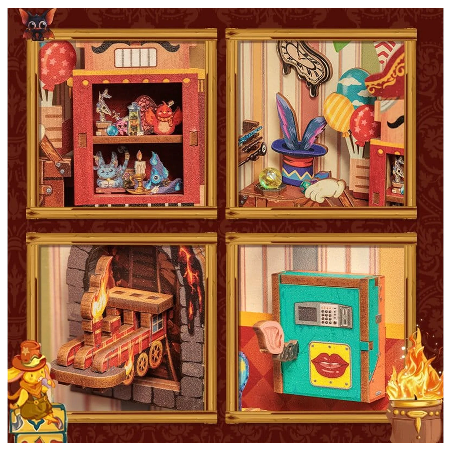 Book Nook Amazing Toy Store 17 x 12 cm Produktfoto