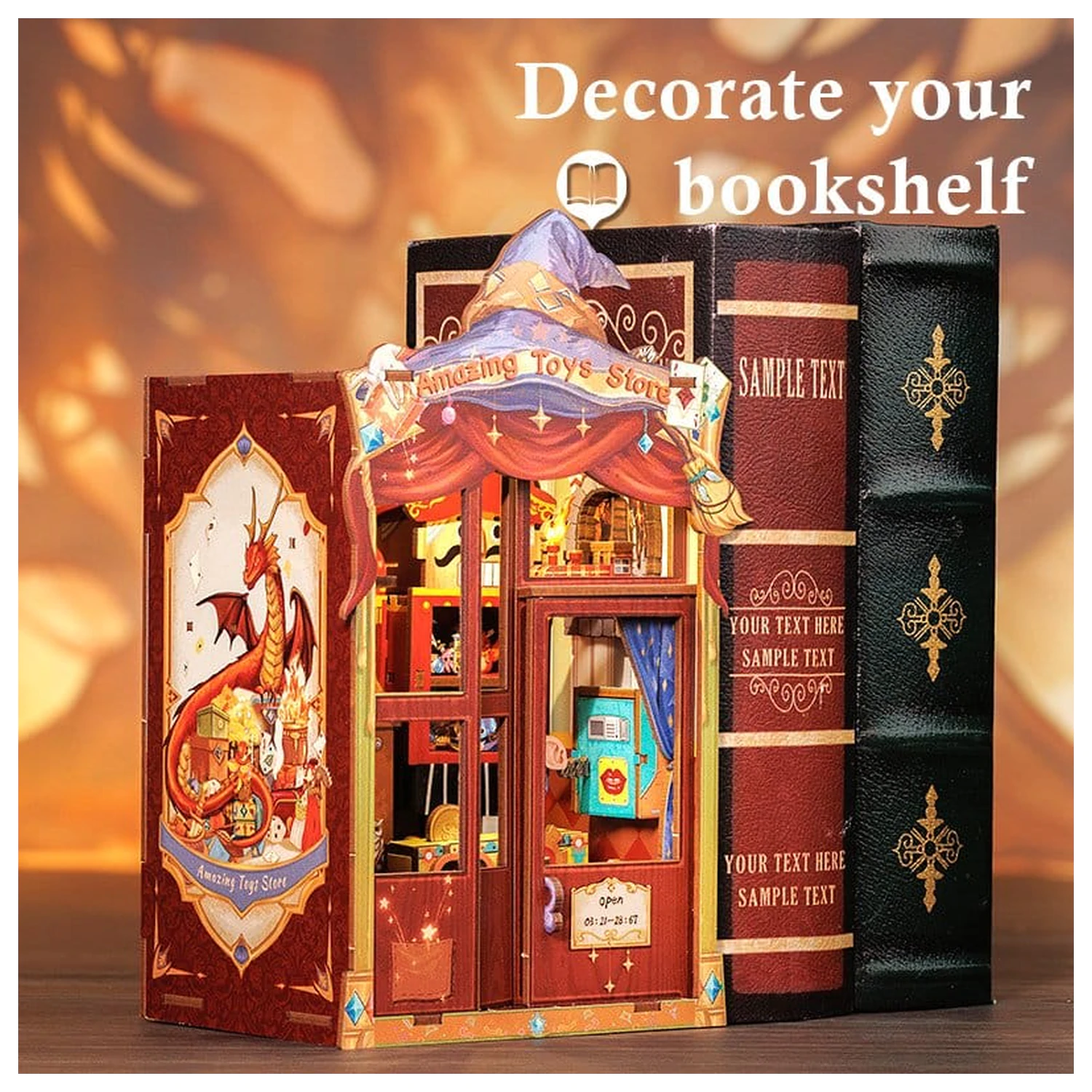 Book Nook Amazing Toy Store 17 x 12 cm Produktfoto