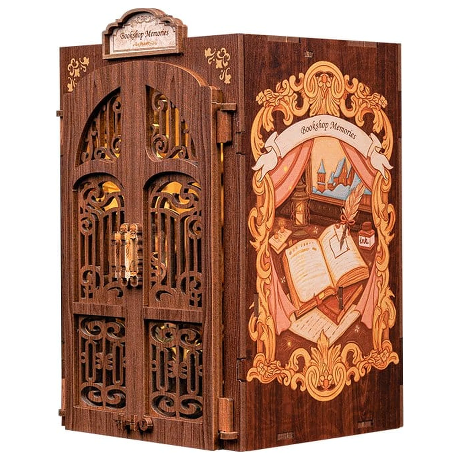 Book Nook Buchhandlung Erinnerungen 17 x 10 cm Produktfoto