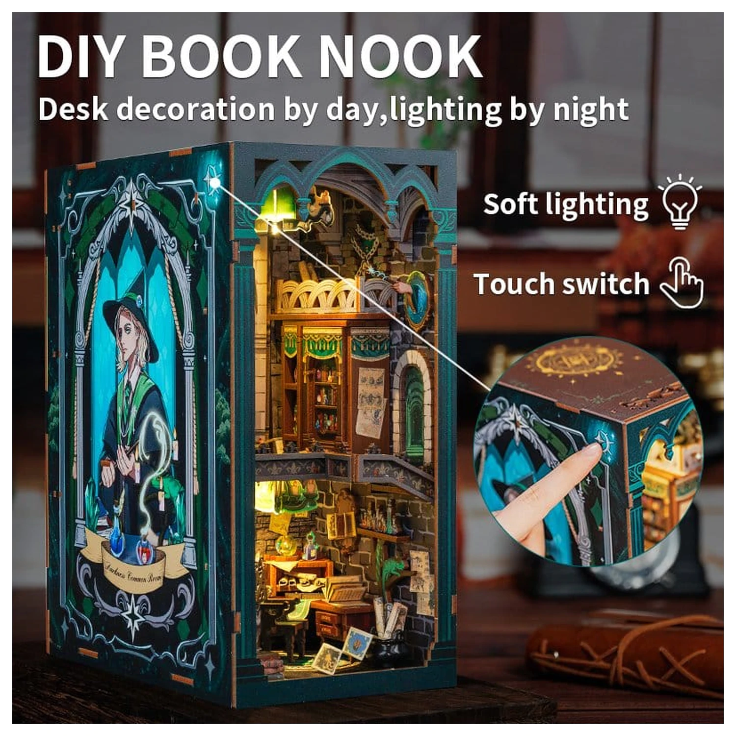 Book Nook Darkness Common Room 23 x 11 cm Produktfoto