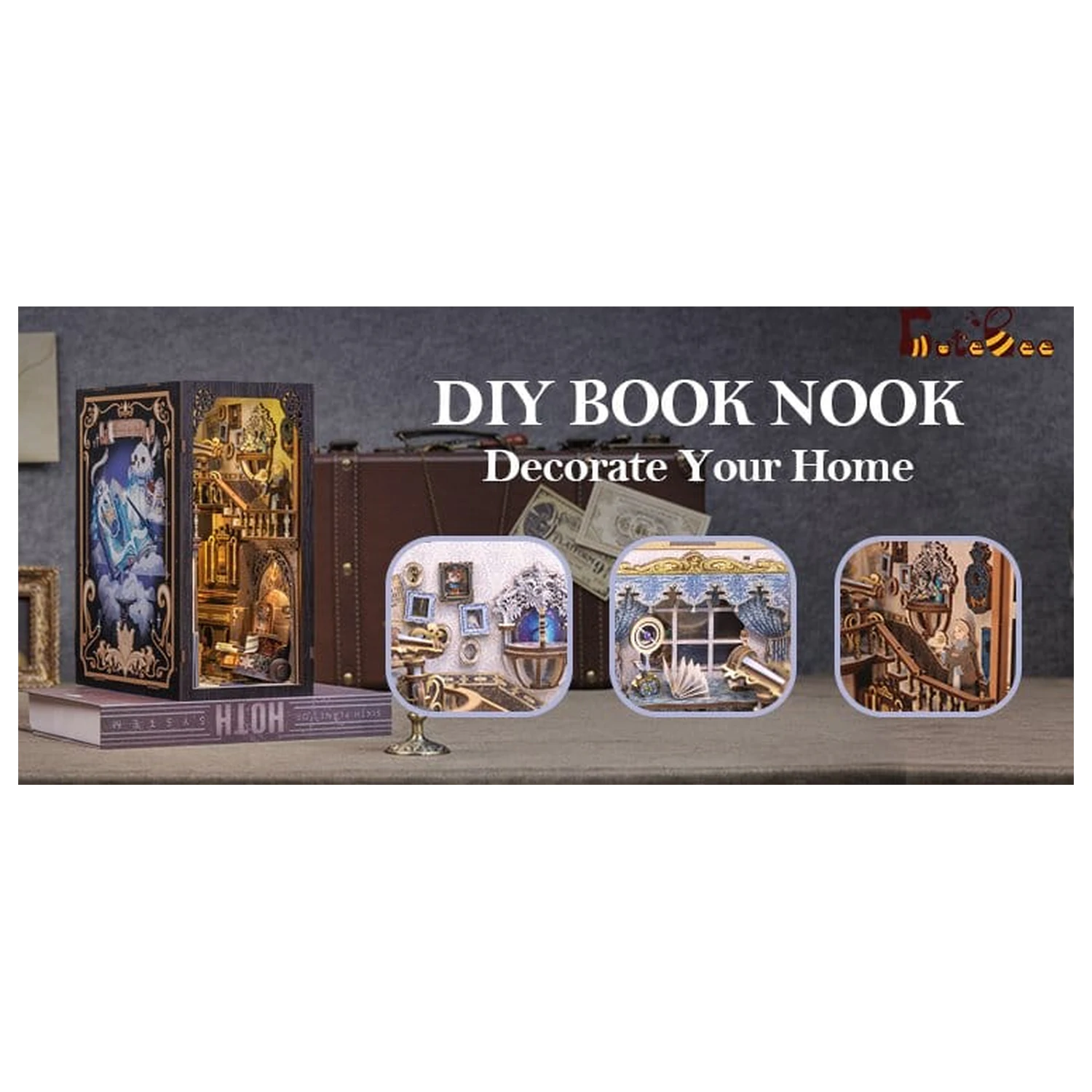 Book Nook Nebula Common Room 23 x 11 cm Produktfoto