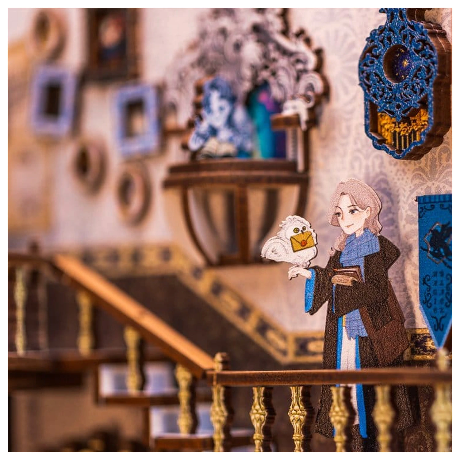 Book Nook Nebula Common Room 23 x 11 cm Produktfoto