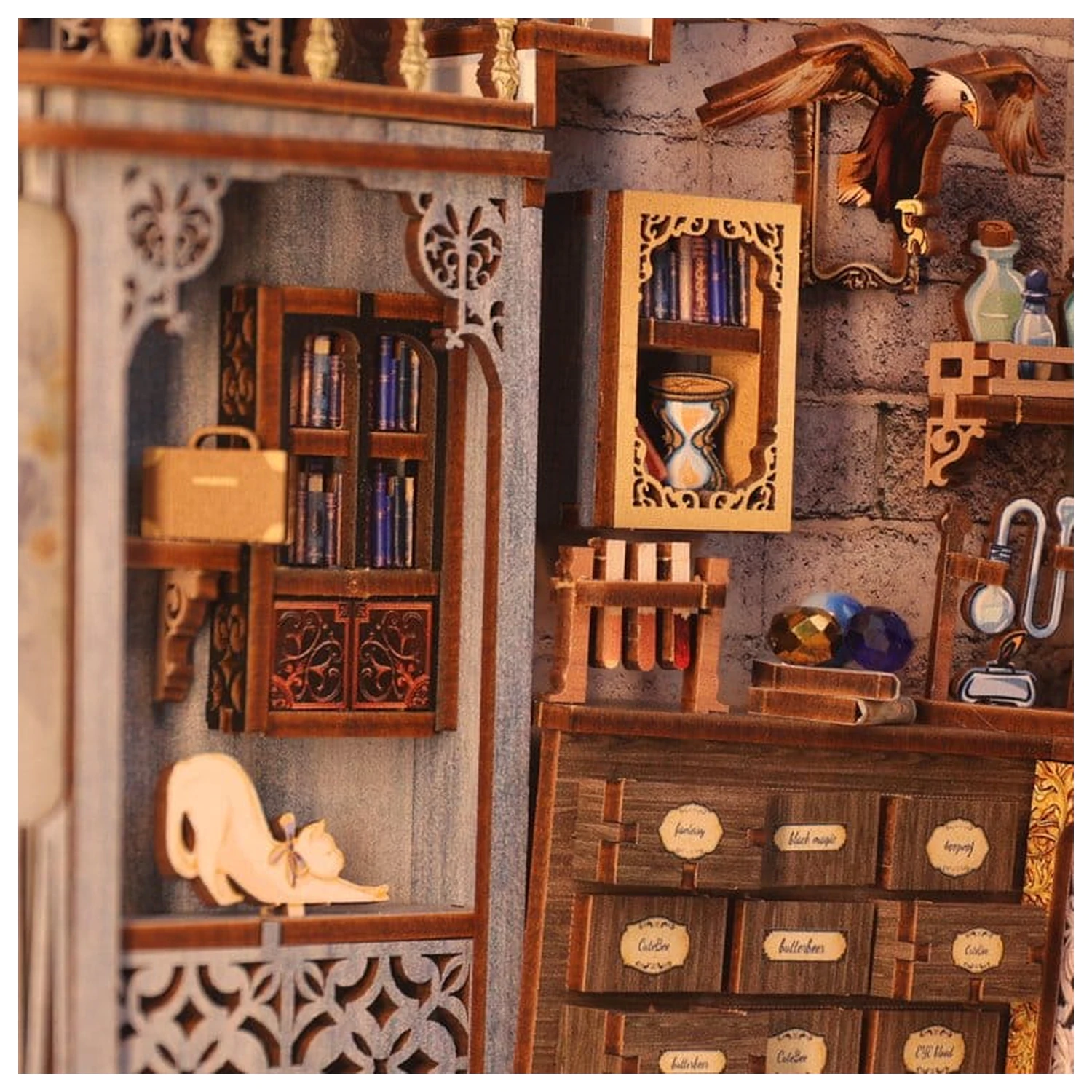 Book Nook Nebula Common Room 23 x 11 cm Produktfoto